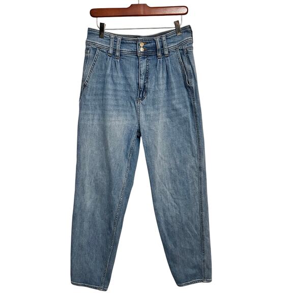 Pilcro and The Letterpress Denim - Anthropologie Pilcro and the Letterpress‎ Women’s Size 27 Pleated Straight Leg